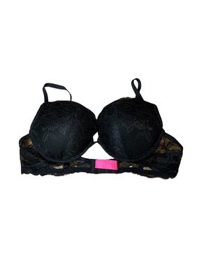 La Senza Beyond Sexy Black Lace Push Up Bra Size 38B⁠